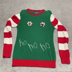 Ugly Sweater Womens Small Christmas Holiday Pullover Sweatshirt
